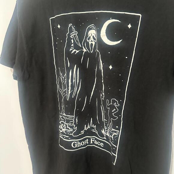 Ghost Face Graphic T-Shirt - Medium - Picture 2 of 4